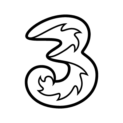 Tre logotyp